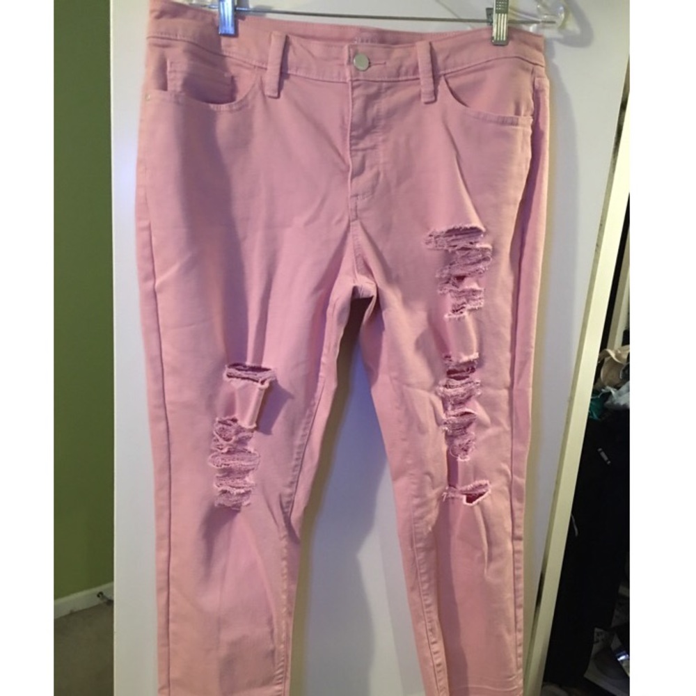Pink Denim Pink Jeans